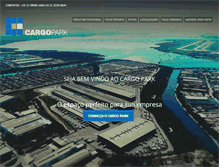 Tablet Screenshot of cargopark.com.br